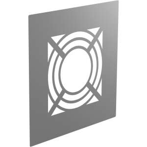 DW-ECO 2.0 &Oslash; 130 mm - Deckenblende f&uuml;r Hinterl&uuml;ftung einteilig 0&deg;