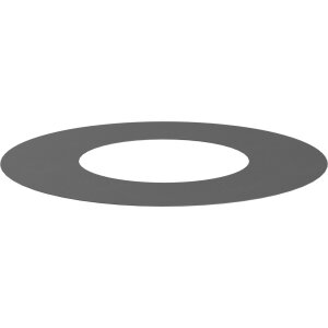 Ø 130 mm ISO-Line Wandrosette 85 mm - gussgrau