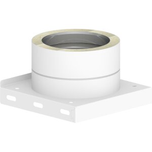 DW-White &Oslash; 180 mm Grundplatte mit Kondensatablauf unten
