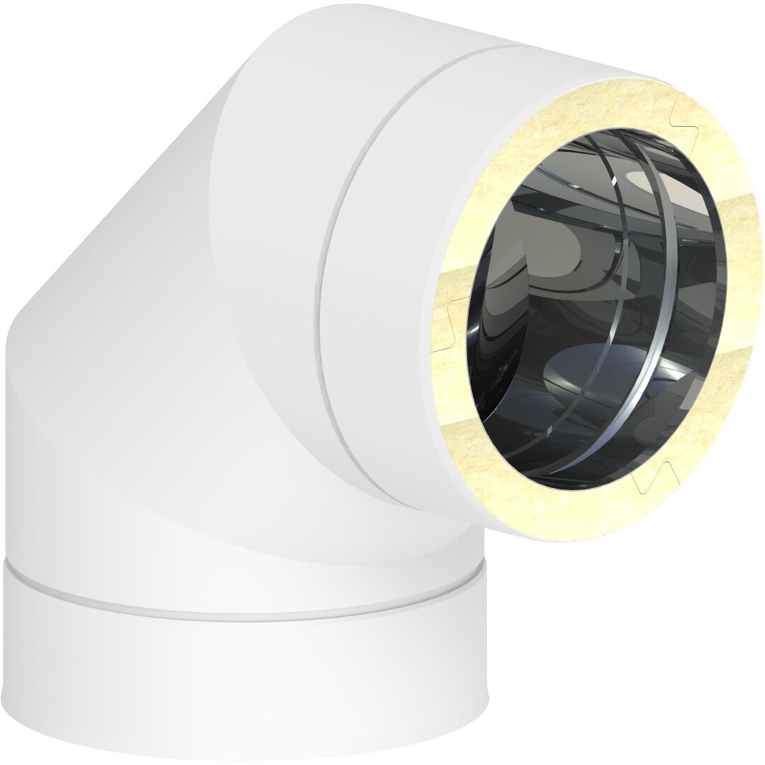 DW-White Ø 200 mm Winkel 90°