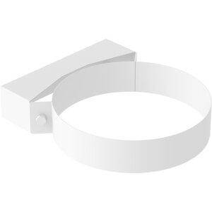 DW-White Ø 180 mm Wandabstandshalter starr 50 mm