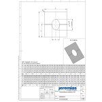 DW-White Ø 180 mm Deckenblende 1-65° zweiteilig