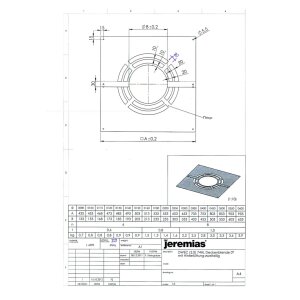 DW-White Ø 130 mm Deckenblende 0° zweiteilig...