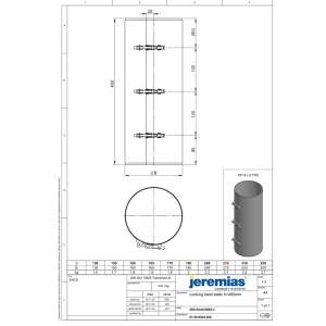 DW-ECO 2.0 &Oslash; 130 mm - Klemmband statisch