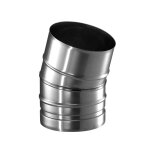 Prima Plus Ø 100 mm Bogen 15°