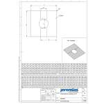DW-ECO 2.0 Ø 130 mm - Wand-/Deckenblende zweiteilig 0-30°