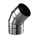 Prima Plus Ø 130 mm Bogen 45°