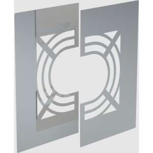 DW-ECO 2.0 &Oslash; 130mm - Deckenblende f&uuml;r Hinterl&uuml;ftung zweiteilig 0-30&deg;