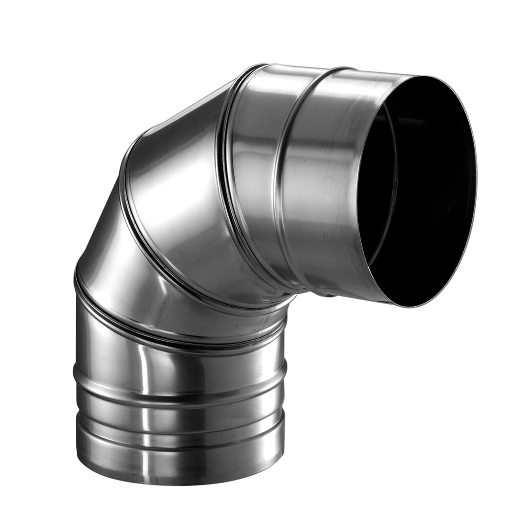 Prima Plus Ø 100 mm Bogen 0-90° drehbar