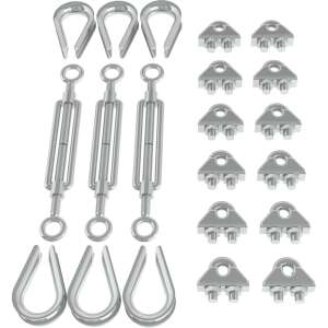 Befestigungsset für 3-Punkt-Abspannschelle