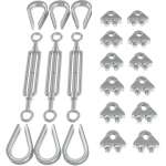 Befestigungsset für 3-Punkt-Abspannschelle