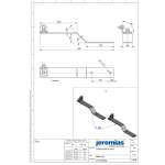 Dachhaken zur Befestigung von Abspannungen, 2 Stück