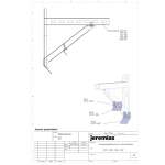Wasserableitblech für Wandstütze, 2 Stück Typ I