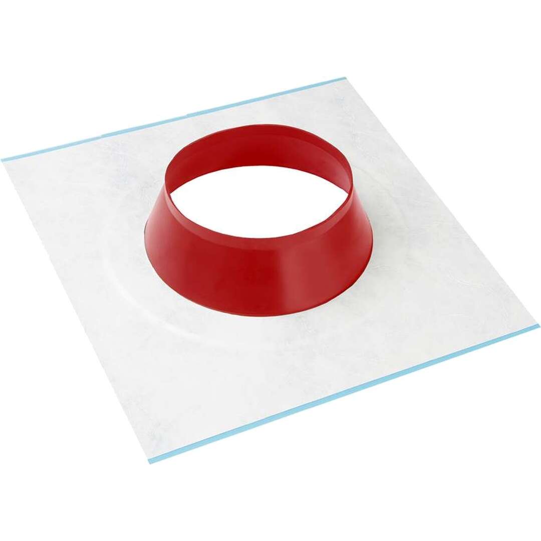 Ø 180-195 mm - Abdichtmanschette 0°-30° für Schornsteine bis T400 mit Klebekragen