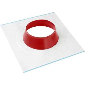 &Oslash; 180-195 mm - Abdichtmanschette 0&deg;-30&deg; f&uuml;r Schornsteine bis T400 mit Klebekragen