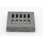 Ofenrost - Gussmulde 135 x 135 x 30 mm