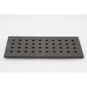 Ofenrost aus Stahl mit Verstärkung 170 x 350 mm