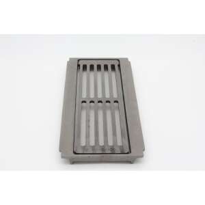 Ofenrost - Gussrost 175 x 420 mm mit Einbaurahmen