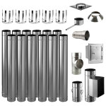 Prima Plus Ø 200 mm Schornsteinsanierung Bausatz 12 m