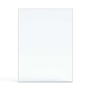 Funkenschutzplatte Glas f&uuml;r Kaminofen Rechteck 45 x 80 x 0,6 cm