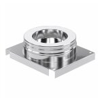 Ø 230 mm Schiedel ICS Grundplatte, Ablauf unten