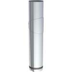 Pelletofenrohr Längenelement 50 cm - Ø 80 mm - mit Reinigungstür - Edelstahl