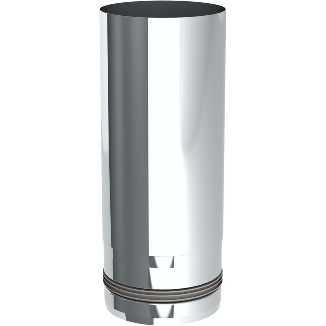 Pelletofenrohr Längenelement 25 cm - Ø 80 mm - Edelstahl