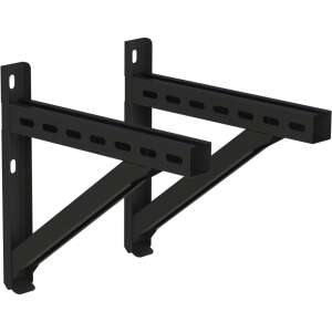 DW-Black Wandst&uuml;tze Typ I, L = 350 mm incl. Quertr&auml;ger