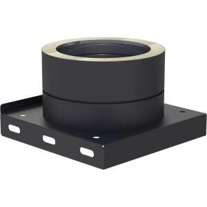 DW-Black &Oslash; 130 mm Grundplatte mit Kondensatablauf unten