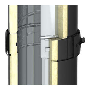 DW-Black &Oslash; 130 mm Reinigungselement rund