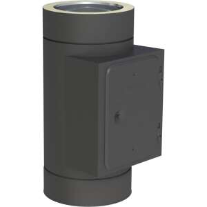 DW-Black &Oslash; 130 mm Revisionselement, eckige &Ouml;ffnung 210x140mm