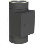 DW-Black Ø 130 mm Revisionselement, eckige Öffnung 210x140mm