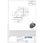 DW-Grey Ø 150 mm Winkel 87°