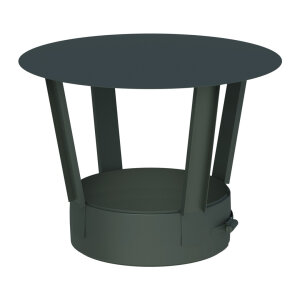 DW-Grey Ø 130 mm Regenhaube