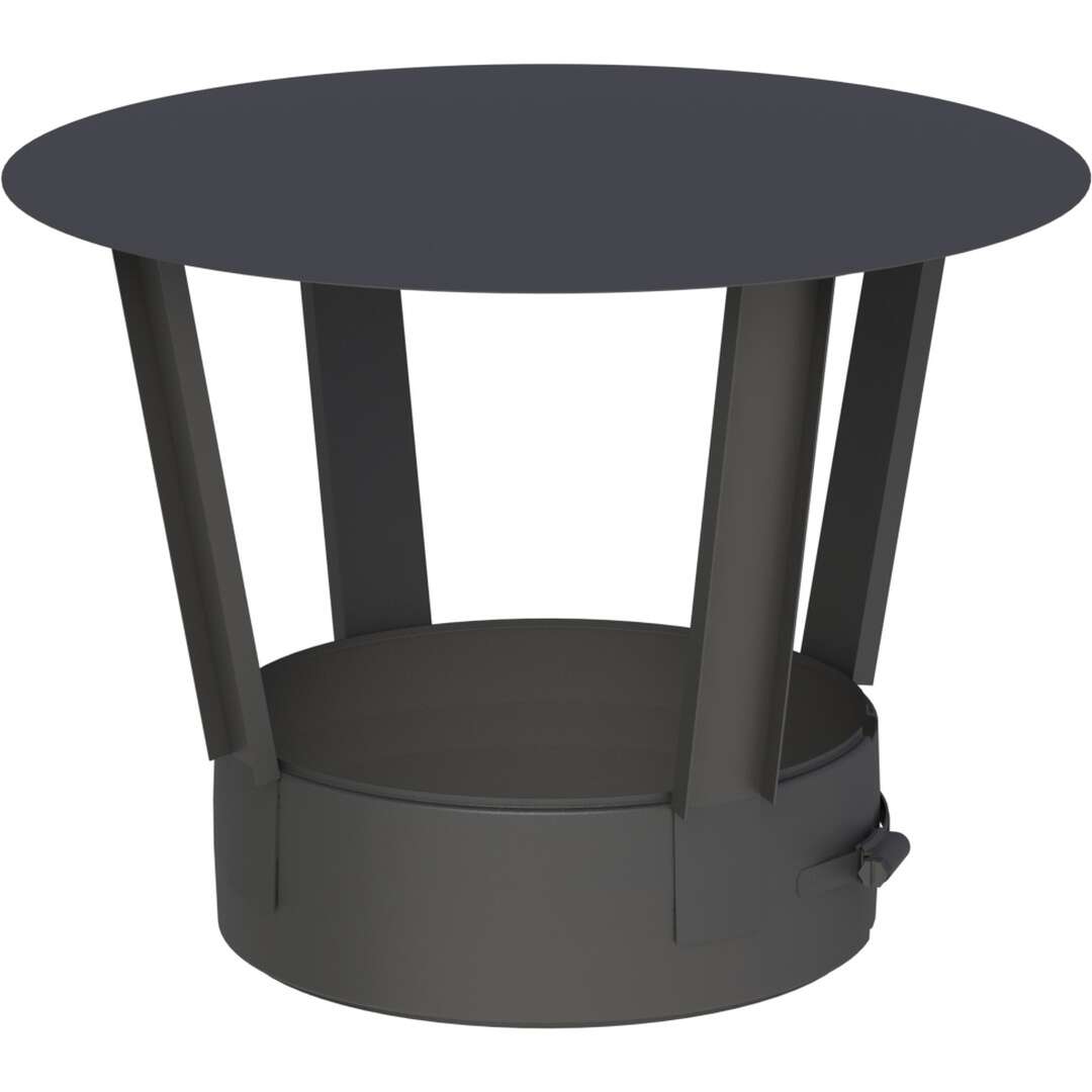 DW-Black Ø 130 mm Regenhaube