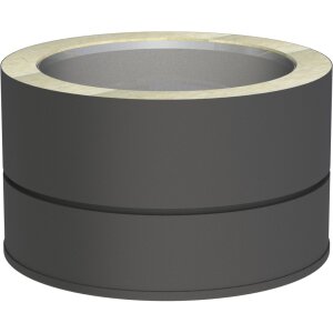 DW-Black Ø 180 mm Übergang EW-DW-Black mit...