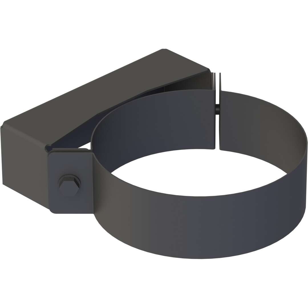 DW-Black Ø 130 mm Wandabstandshalter starr, WA 50 mm