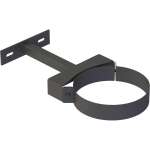 DW-Black Ø 130 mm Wandabstandshalter verstellbar WA 50-250 mm