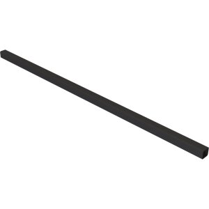 DW-Black Verlängerungsrohr 30x30 mm, L = 1000 mm