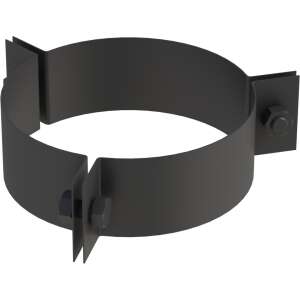 DW-Black &Oslash; 130 mm 3-Punkt-Abspannschelle