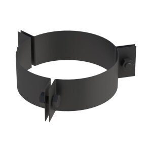DW-Black Ø 180 mm 3-Punkt-Abspannschelle