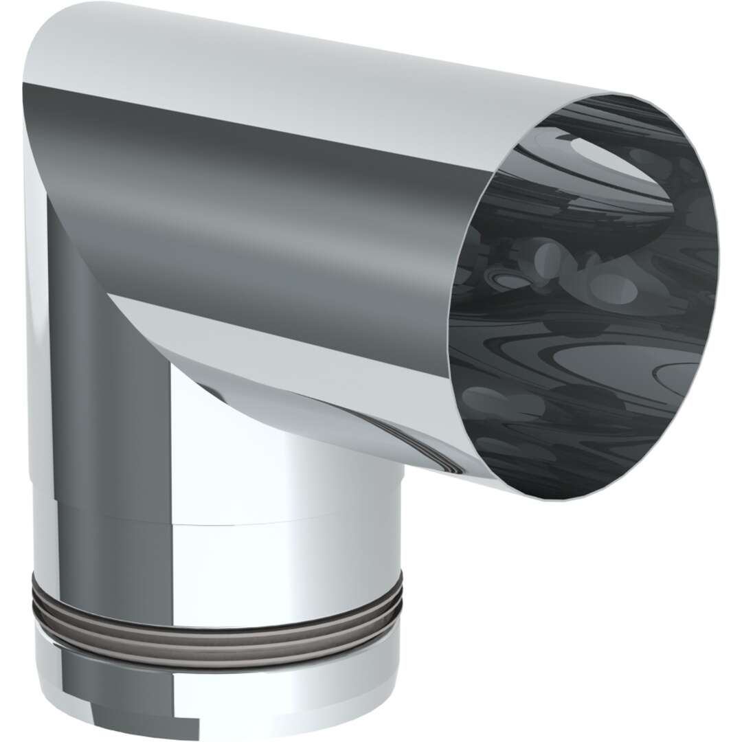 Pelletofenrohr 90° Bogen zweiteilig - Ø 80 mm - Edelstahl