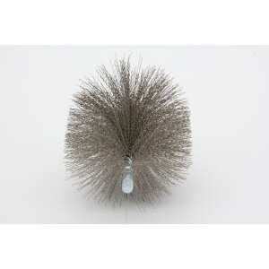 Rohrb&uuml;rste - &Oslash; 150 mm - Edelstahl gewellt - 0,45 mm