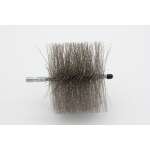 Rohrbürste - Ø 150 mm - Edelstahl gewellt - 0,45 mm