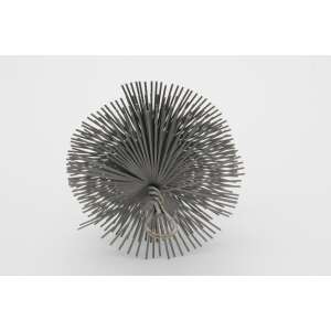 Rohrb&uuml;rste rund - mit &Ouml;se - &Oslash; 150 - Draht flach - 1,8 x 0,45 mm