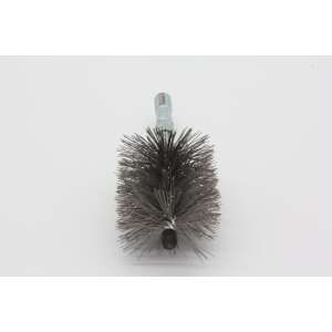 Rohrb&uuml;rste quadratisch - M12 - 40 x 60 mm - Stahl glatt - 0,40 mm