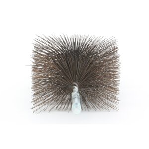 Rohrbürste quadratisch - M12 - 80 x 120 mm - Stahl...