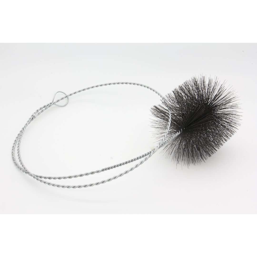 Kaminbürste - 2000 x 150 x 160 mm - Stahl glatt - 0,30 mm