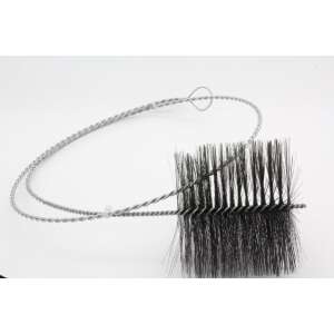 Kaminbürste - 2000 x 150 x 160 mm - Stahl glatt -...