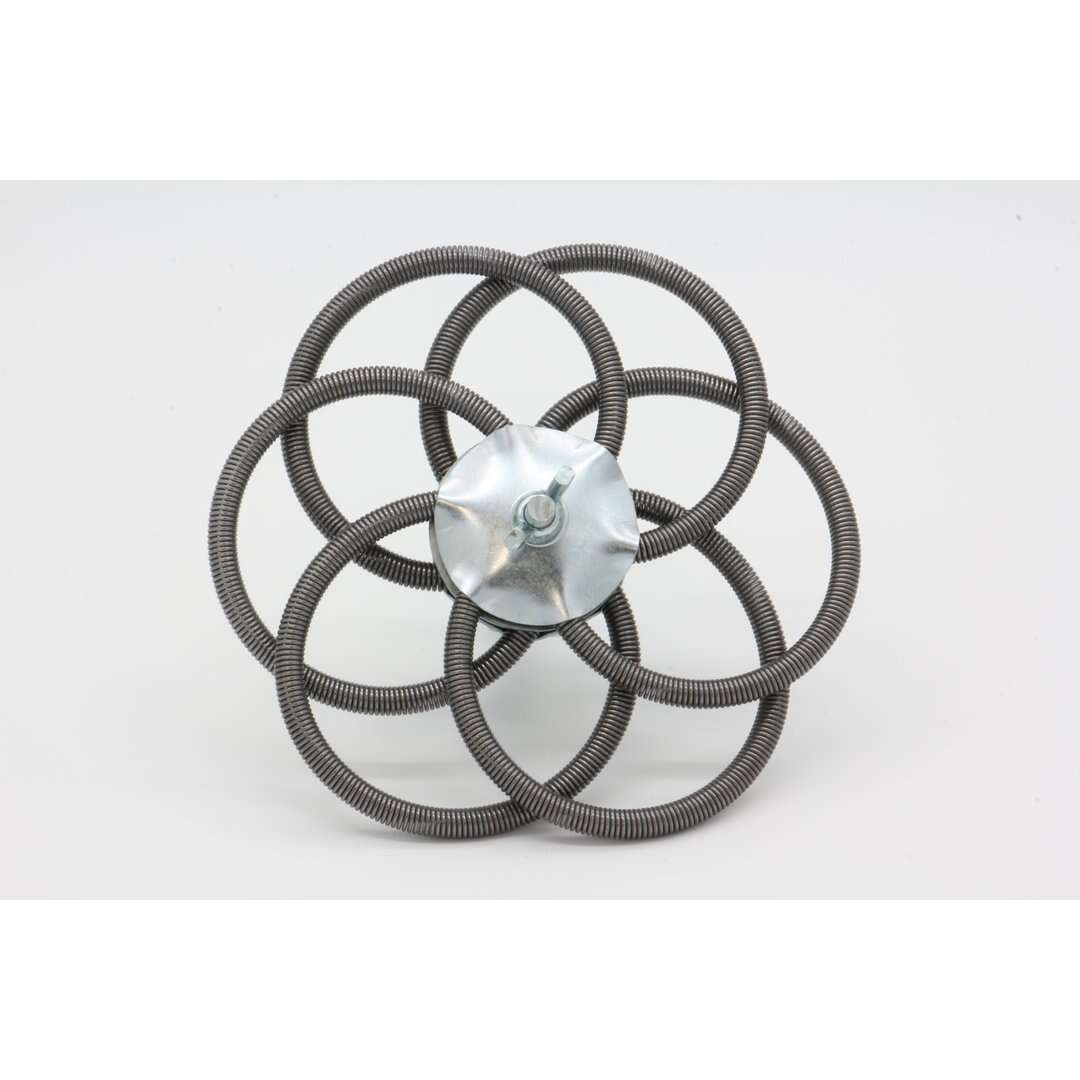 Federbürste - verstellbar - Stahl - 120-220 mm